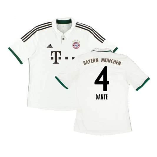 Bayern Munich 2013-14 Away Shirt (Excellent) (Dante 4)_0