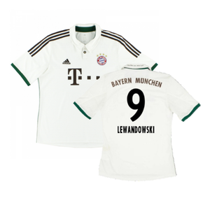 Bayern Munich 2013-14 Away Shirt (XXL) (Good) (Lewandowski 9)_0