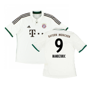 Bayern Munich 2013-14 Away Shirt (XXL) (Good) (Mandzukic 9)_0