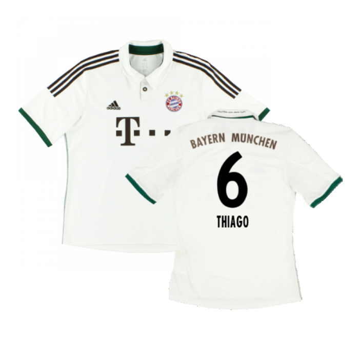 Bayern Munich 2013-14 Away Shirt (XL Boys) (Excellent) (Thiago 6)