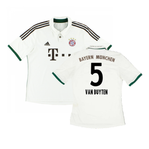 Bayern Munich 2013-14 Away Shirt (S) (Excellent) (Van Buyten 5)_0