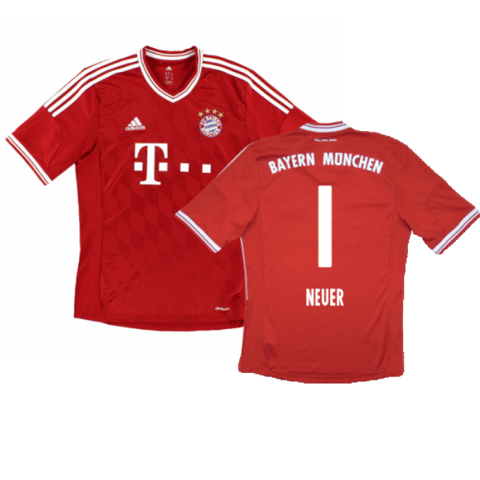 Bayern Munich 2013-14 Home Shirt (S) (Excellent) (Neuer 1)