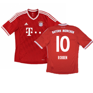 Bayern Munich 2013-14 Home Shirt (Excellent) (Robben 10)_0