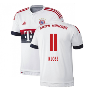 Bayern Munich 2015-16 Away Shirt (2XL) (Good) (Klose 11)_0