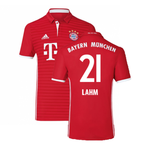 Bayern Munich 2016-17 Home Shirt (Excellent) (Lahm 21)_0