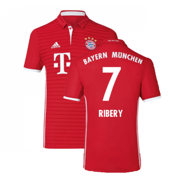 Bayern Munich 2016-17 Home Shirt (Excellent) (Ribery 7)