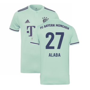 Bayern Munich 2018-19 Away Shirt (Excellent) (Alaba 27)_0