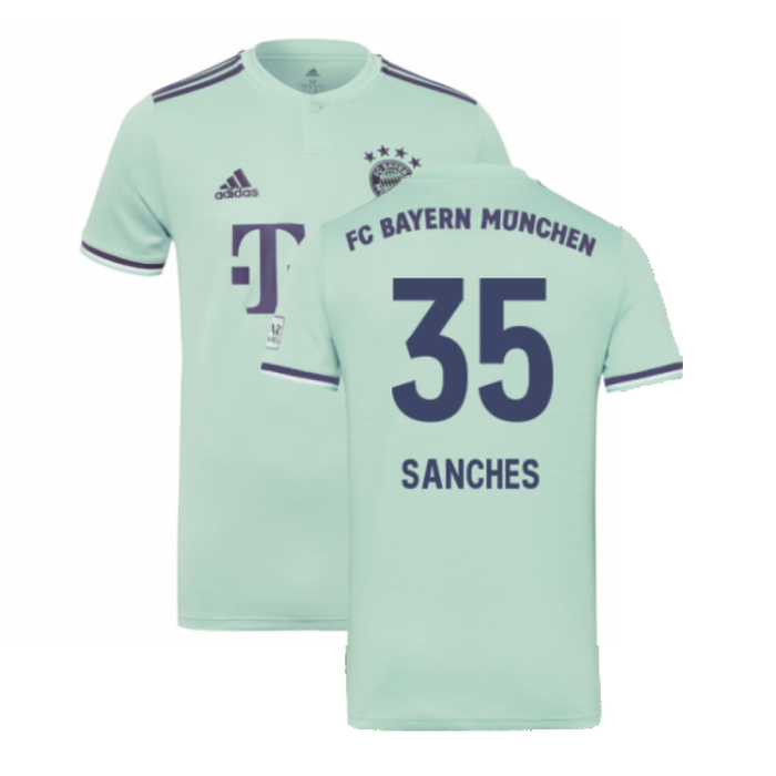 Bayern Munich 2018-19 Away Shirt (Excellent) (Sanches 35)