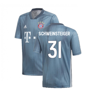 Bayern Munich 2018-19 Third Shirt (XS) (Very Good) (Schweinsteiger 31)_0