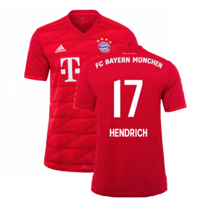 Bayern Munich 2019-20 Home Shirt (Mint) (Hendrich 17)_0