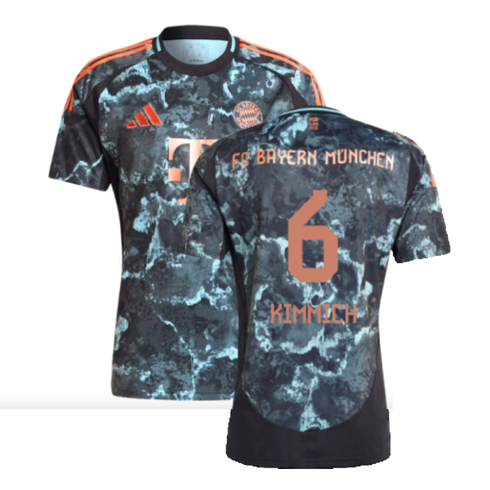 Bayern Munich 2024-2025 Away Shirt (13-14y) (Kimmich 6) (Excellent)