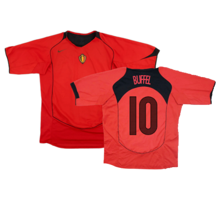 Belgium 2004-05 Home Shirt (L) (Excellent) (Buffel 10)