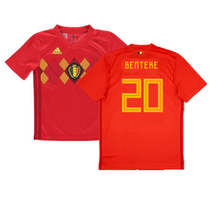 Belgium 2018-19 Home Shirt (XL) (Good) (Benteke 20)_0