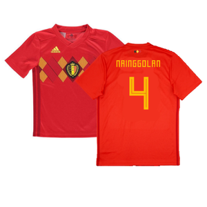 Belgium 2018-19 Home Shirt (XL) (Good) (Nainggolan 4)_0