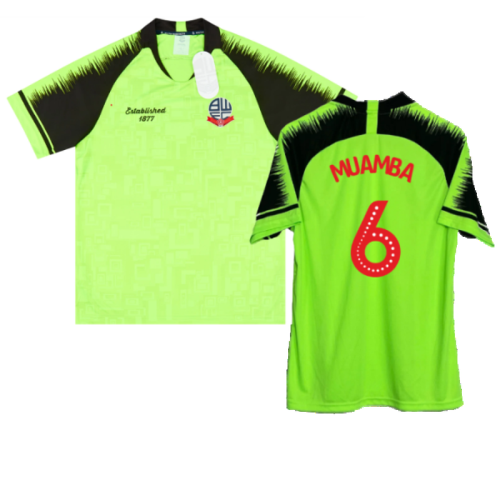 Bolton 2019-20 Away Shirt (L) (Excellent) (Muamba 6)