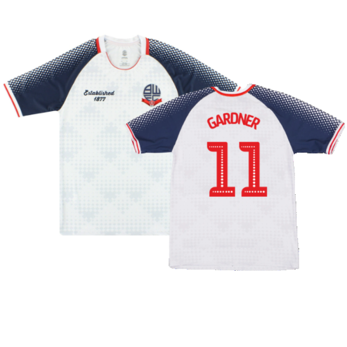 Bolton Wanderers 2019-20 Home Shirt (Sponsorless) (M) (Mint) (Gardner 11)