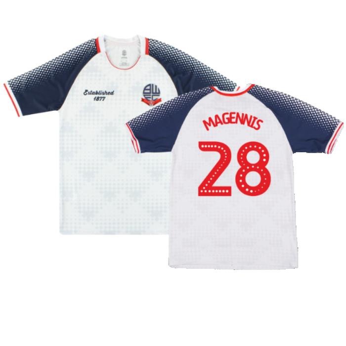 Bolton Wanderers 2019-20 Home Shirt (Sponsorless) (M) (Mint) (Magennis 28)