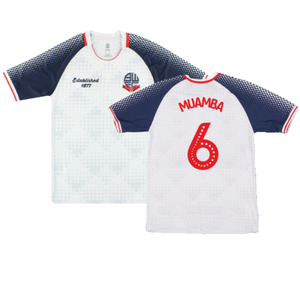 Bolton Wanderers 2019-20 Home Shirt (Sponsorless) (XXL) (Mint) (Muamba 6)_0