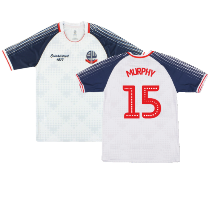 Bolton Wanderers 2019-20 Home Shirt (Sponsorless) (M) (Mint) (Murphy 15)