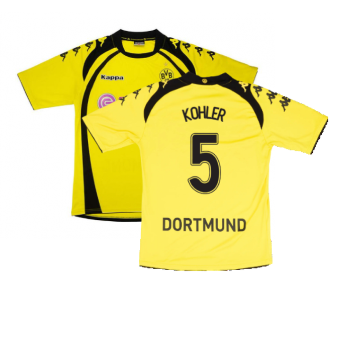 Borussia Dortmund 2009-10 Home Shirt (Very Good) (Kohler 5)