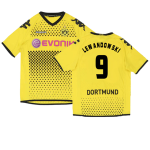 Borussia Dortmund 2011-12 Home Shirt (L) (Very Good) (Lewandowski 9)_0