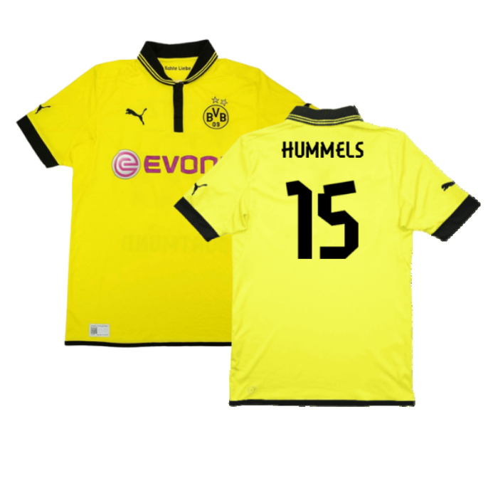 Borussia Dortmund 2012-13 Home Shirt (Very Good) (Hummels 15)