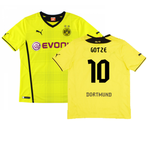 Borussia Dortmund 2013-14 Home Shirt (XL) (Very Good) (Gotze 10)_0