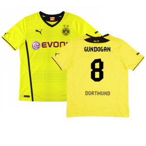 Borussia Dortmund 2013-14 Home Shirt (XL) (Very Good) (Gundogan 8)_0