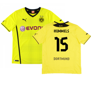 Borussia Dortmund 2013-14 Home Shirt (Very Good) (Hummels 15)_0