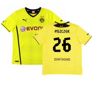 Borussia Dortmund 2013-14 Home Shirt (XL) (Very Good) (Piszczek 26)_0