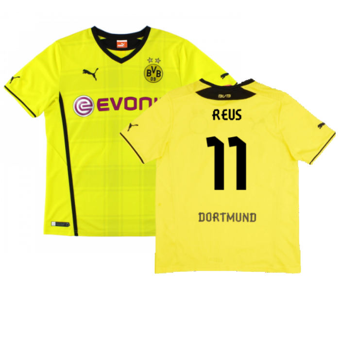 Borussia Dortmund 2013-14 Home Shirt (Very Good) (Reus 11)