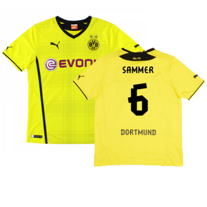 Borussia Dortmund 2013-14 Home Shirt (Very Good) (Sammer 6)_0