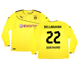 Borussia Dortmund 2013-14 Special Winter Edition Long Sleeve Home Shirt (2XL) (Very Good) (Bellingha_0