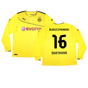 Borussia Dortmund 2013-14 Special Winter Edition Long Sleeve Home Shirt (2XL) (Very Good) (Blaszczyk_0