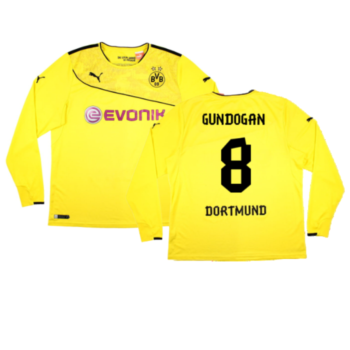 Borussia Dortmund 2013-14 Special Winter Edition Long Sleeve Home Shirt (2XL) (Very Good) (Gundogan