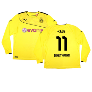 Borussia Dortmund 2013-14 Special Winter Edition Long Sleeve Home Shirt (2XL) (Very Good) (Reus 11)_0