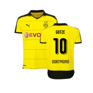 Borussia Dortmund 2015-16 Home Shirt (Excellent) (Gotze 10)_0