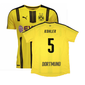 Borussia Dortmund 2016-17 Home Shirt (S) (Excellent) (Kohler 5)_0