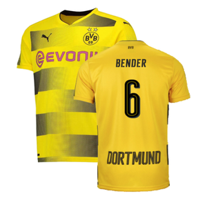 Borussia Dortmund 2017-18 Home Shirt (L) (Excellent) (Bender 6)_0