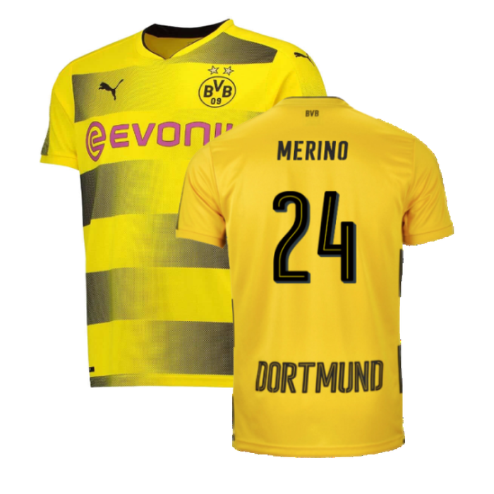 Borussia Dortmund 2017-18 Home Shirt (L) (Excellent) (Merino 24)