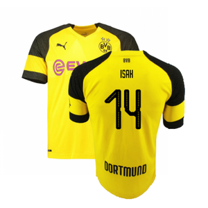 Borussia Dortmund 2018-19 Home Shirt (Excellent) (Isak 14)_0