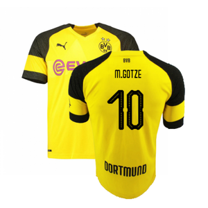 Borussia Dortmund 2018-19 Home Shirt (Excellent) (M.Gotze 10)_0