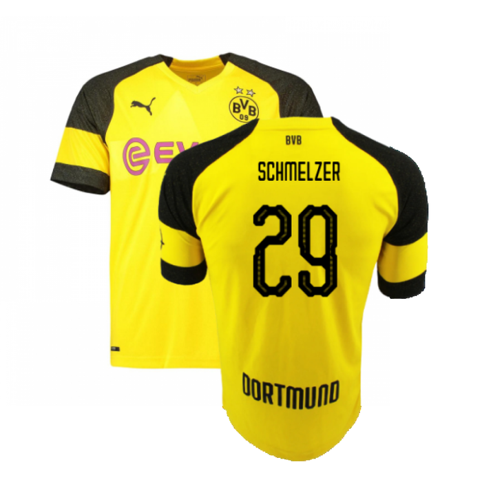 Borussia Dortmund 2018-19 Home Shirt (Excellent) (Schmelzer 29)