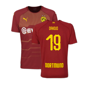 Borussia Dortmund 2018-19 Third Shirt (S) (Mint) (Dahoud 19)_0