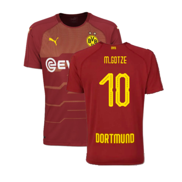 Borussia Dortmund 2018-19 Third Shirt (S) (Mint) (M.Gotze 10)