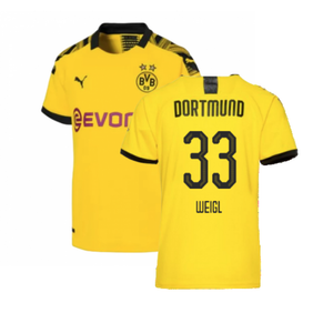 Borussia Dortmund 2019-20 Home Shirt (L) (Excellent) (WEIGL 33)_0