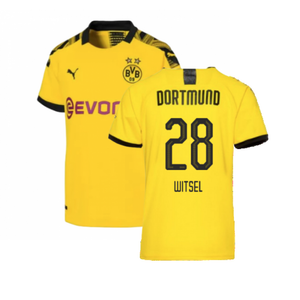 Borussia Dortmund 2019-20 Home Shirt (L) (Excellent) (WITSEL 28)_0