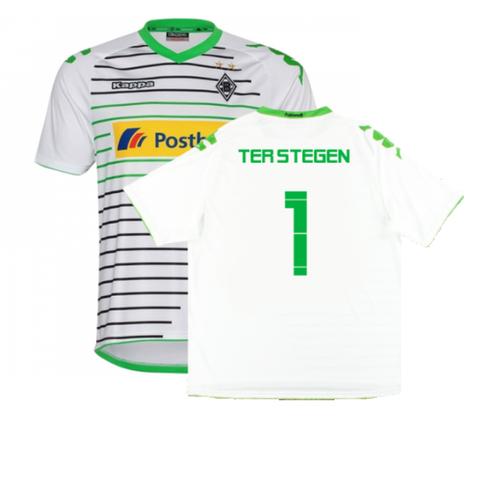 Borussia Monchengladbach 2013-14 Home Shirt (XXL) (Very Good) (Ter Stegen 1)