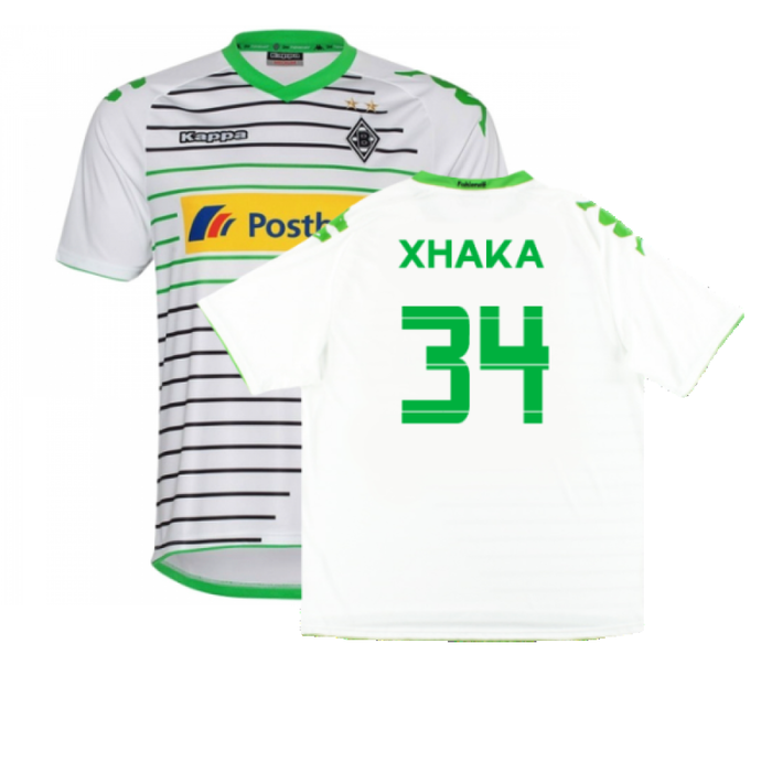 Borussia Monchengladbach 2013-14 Home Shirt (XXL) (Very Good) (Xhaka 34)