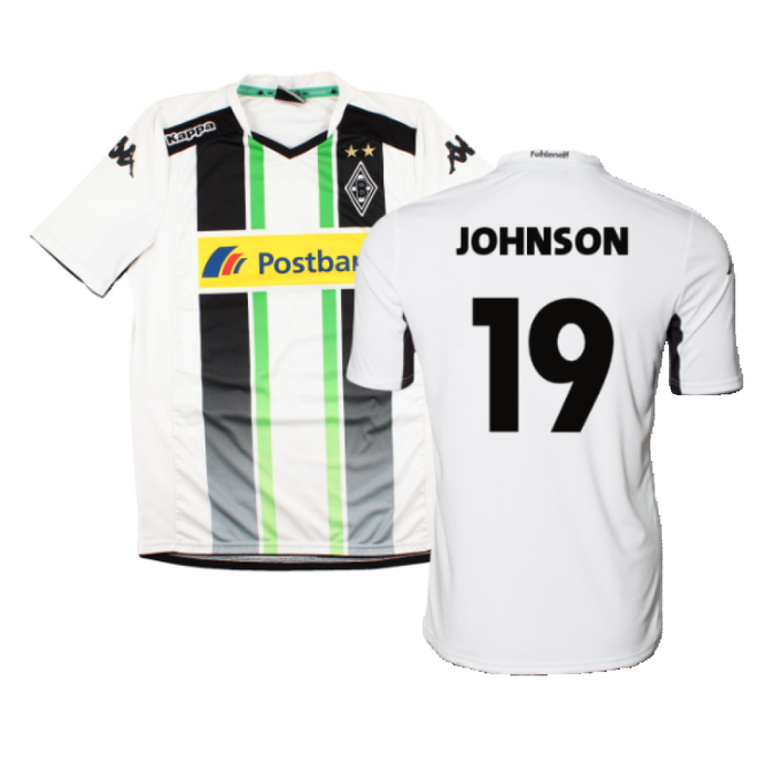 Borussia Monchengladbach 2014-15 Home Shirt (XL) (Excellent) (Johnson 19)